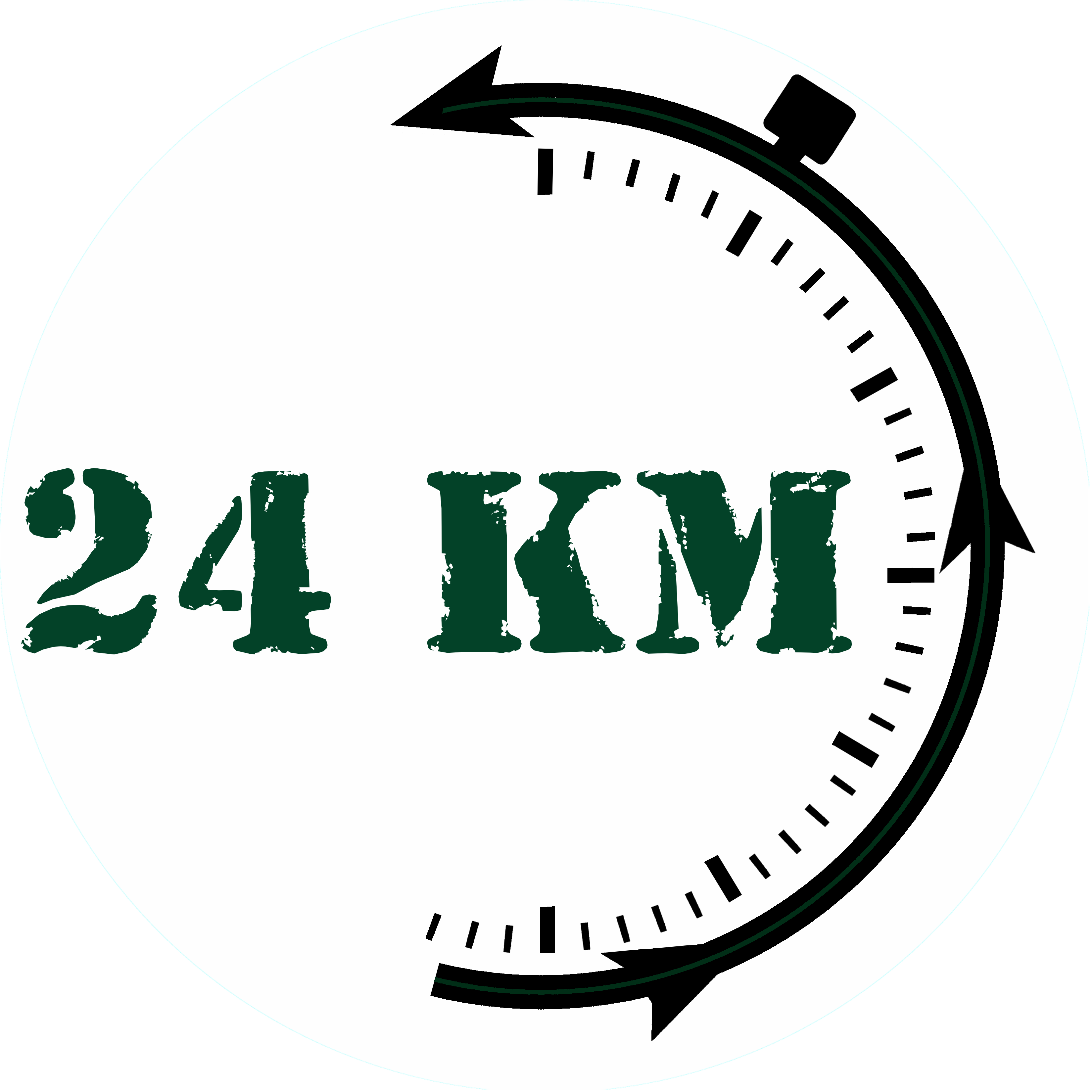 logo 24H 24km circle